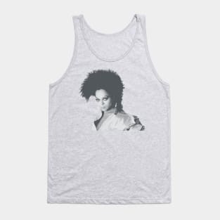 Diana Ross - Black Art Tank Top